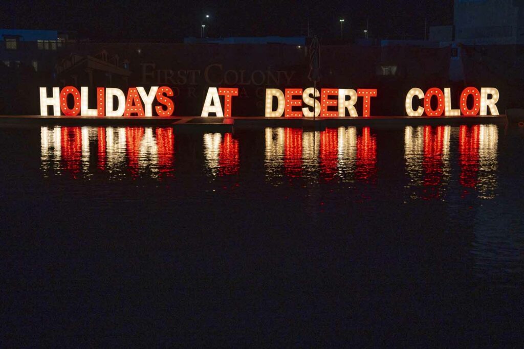 Holiday Party at Desert Color